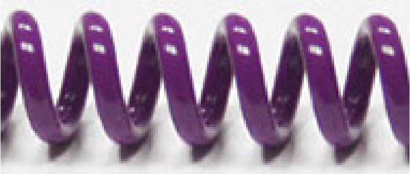 Spirale violett
